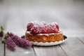 Raspberry Tarte Royalty Free Stock Photo