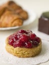 Raspberry tartlet