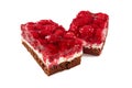 Raspberry Tarts, a Pair of Delight Royalty Free Stock Photo
