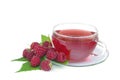 Raspberry tea 01 Royalty Free Stock Photo