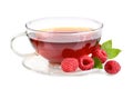 Raspberry tea Royalty Free Stock Photo