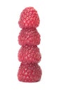 Raspberry tower #1 Royalty Free Stock Photo