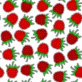 Raspberrys seamless background