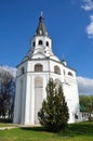 Raspyatskaya Church-Bell Tower in Aleksandrovskaya Sloboda, Vladimir region, Golden ring of Russia