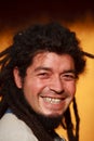 Rasta Man Smiling Royalty Free Stock Photo