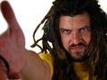 Rastafarian man Royalty Free Stock Photo