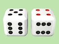 Dice latex 54 Royalty Free Stock Photo