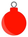 Raster Christmas Ball Icon