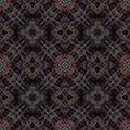 Raster colorful symmetrical seamless pattern for textile, tiles and design