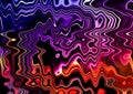 Raster illustration of abstract colourful waves background Royalty Free Stock Photo