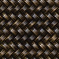 Raster Seamless Basket Twill Weave Pattern Royalty Free Stock Photo