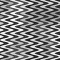 Raster Seamless Greyscale Texture. Gradient Wavy Lines Pattern. Subtle Abstract Background Royalty Free Stock Photo