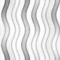 Raster Seamless Greyscale Texture. Gradient Wavy Lines Pattern. Subtle Abstract Background Royalty Free Stock Photo