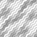 Raster Seamless Greyscale Texture. Gradient Wavy Lines Pattern. Subtle Abstract Background Royalty Free Stock Photo