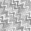 Raster Seamless Greyscale Texture. Gradient Wavy Lines Pattern. Subtle Abstract Background Royalty Free Stock Photo