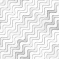 Raster Seamless Greyscale Texture. Gradient Wavy Lines Pattern. Subtle Abstract Background Royalty Free Stock Photo