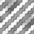 Raster Seamless Greyscale Texture. Gradient Wavy Lines Pattern. Subtle Abstract Background Royalty Free Stock Photo