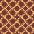 Rasterized copy: Seamless floral Renaissance style square pattern