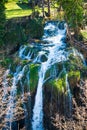 Rastoke village waterfalls in Croatia