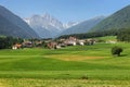 Rasun di Sotto Niederrasen, small village in South Tyrol, Italy
