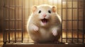 rat happy for freedom generated by AI tool