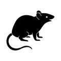 Rat Isolated Vector icon that can be easily modified or edited Royalty Free Stock Photo