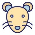 Rat  Isolated Vector Icon which can be easily modified or edited as you want Royalty Free Stock Photo