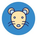 Rat  Isolated Vector Icon which can be easily modified or edited as you want Royalty Free Stock Photo