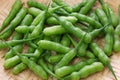 Rat tail radish, edible seed pod of radish