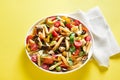 Ratatouille pasta salad Royalty Free Stock Photo