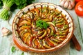 Ratatouille - traditional French Provencal vegetable dish cooked