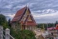 Wat Khao Chong Pran Temple for people pray to buddha and look Hu