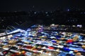 Ratchada train market night market in bangkok