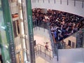 Crowded People Waiting Patiently to Buy Limited Casio Watch Edition At the Shop
