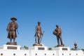 Ratchapak Park and the statues of seven former Thai kings