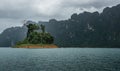 Ratchaprapa, Chiew Lan Dam, Khao Sok national park, Surathani, S Royalty Free Stock Photo