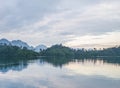 Ratchaprapa Dam (Chaew Lan Dam) Royalty Free Stock Photo