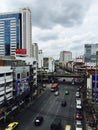 Ratchaprarop road, Bangkok Royalty Free Stock Photo
