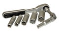 Ratchet And Socket Set Royalty Free Stock Photo