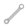 Ratchet tool flat style icon Royalty Free Stock Photo