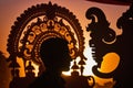 Ratha-yatra festival of Lord Jagannatha, Balabhadra and Subhadra during the annual Rathayatra in Odisha in the