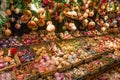 Christmas decorations in Wien Rathaus Market