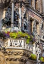 Rathaus or New Town Hall on Marienplatz square, Munich, Bavaria, Germany Royalty Free Stock Photo