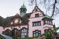 Rathausplatz Town hall square at christmas time, Freiburg Royalty Free Stock Photo