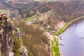 Rathen - a German village in Saxon Switzerland