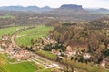 Rathen - a German village in Saxon Switzerland