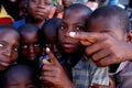 Rather rustic picture of some black children