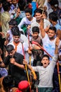 Rathyatra Festival, Ahmedabad, India Royalty Free Stock Photo