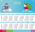 Rats calendar for 2008