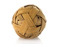 Rattan ball used in asia sport